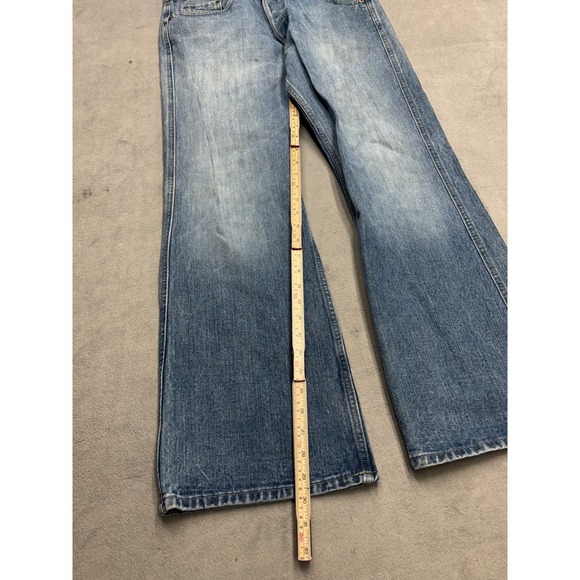 DIESEL Men's Jeans Blue Wash Bootcut Flare Denim Size 32 Made in Italy - Picture 2 of 12